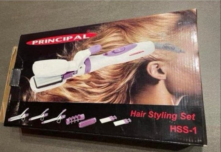 Haarstyling Set / Stijltang - PRINCIPAL HSS-1, Ophalen of Verzenden, Zo goed als nieuw, Krultang of Stijltang