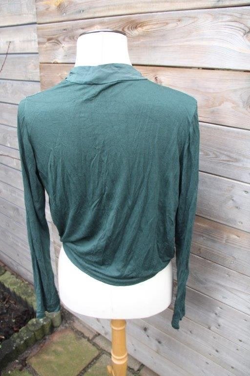 Bolero donkergroen Mogene@ mt M Vaste prijs AANBIEDING, Maat 38/40 (M), Ophalen of Verzenden, Zo goed als nieuw, Mogene