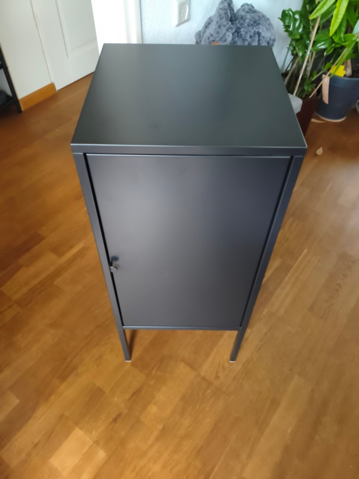 IKEA LIXHULT Kast, metaal/antraciet, 35x60 cm, Ophalen, Zo goed als nieuw