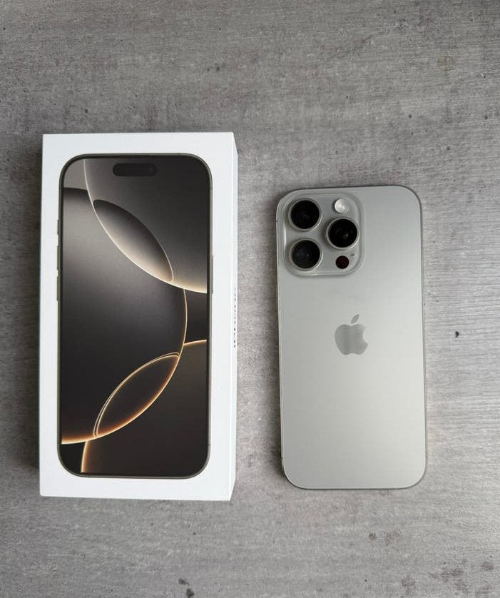 Iphone 16 Pro 256 Gb in uitstekende staat, Telecommunicatie, Ophalen, Zo goed als nieuw, Zilver, 256 GB