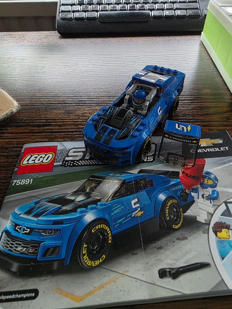Lego Speed Champions Chevrolet Camaro ZL1 (75891), Gebruikt, Lego, Complete set, Inclusief instructies