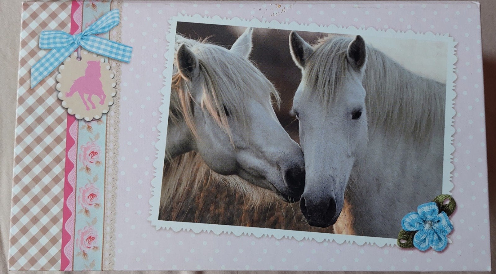 Sieraden/opbergbox Horses Dreams, Ophalen of Verzenden, Zo goed als nieuw, Overige kleuren