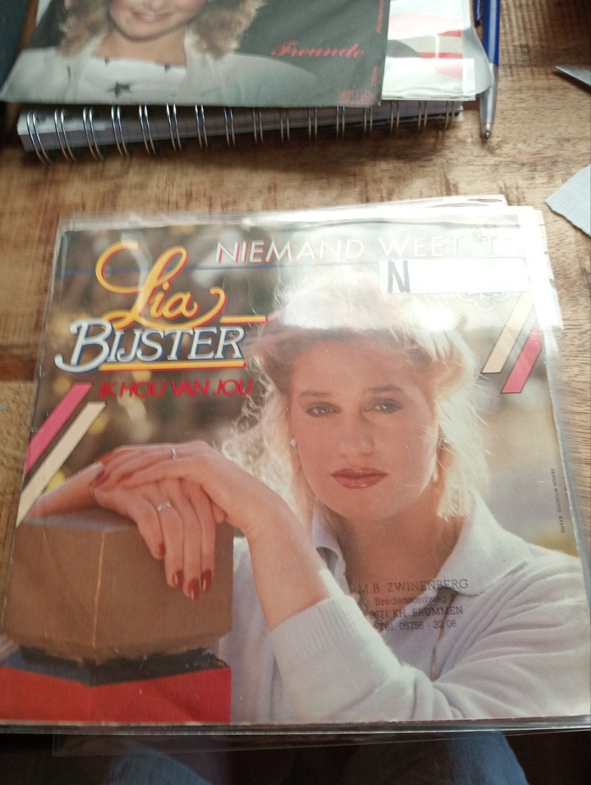 Lia bijster - niemand weet t, Ophalen of Verzenden, Zo goed als nieuw, Overige formaten, Levenslied of Smartlap