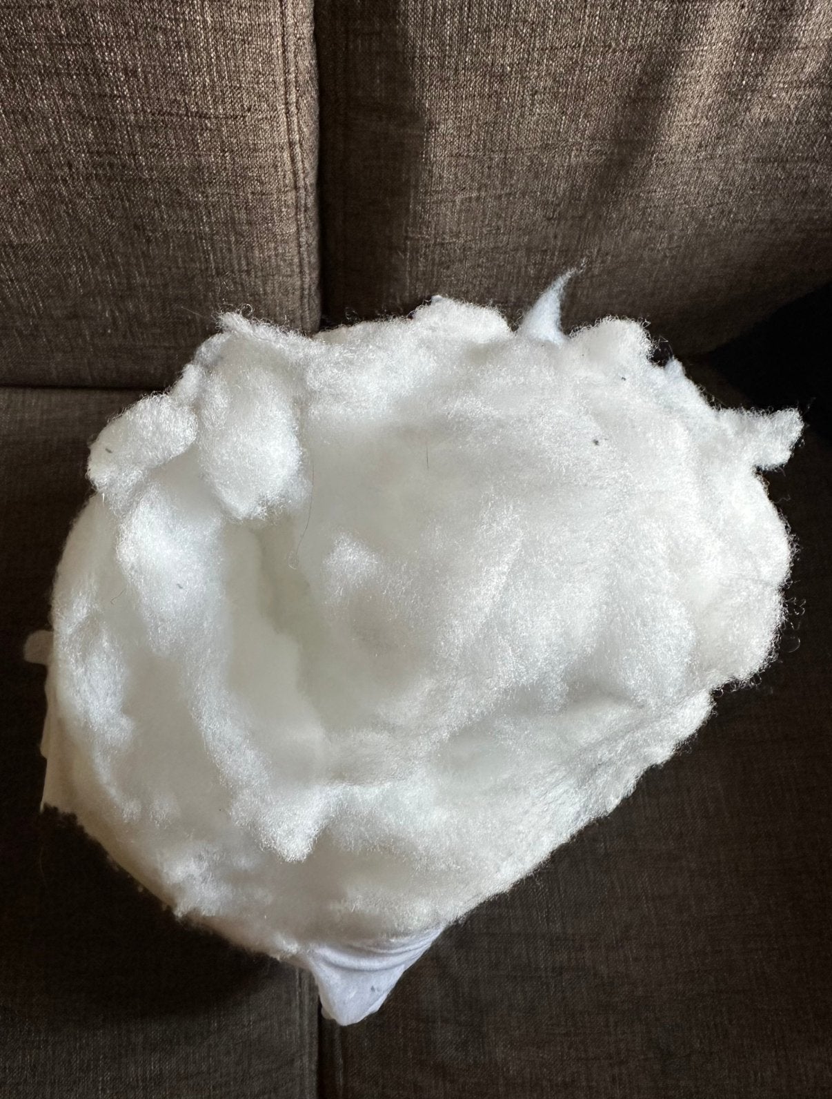 Een tas vol met vulling / vulmateriaal voor knuffels, Ophalen of Verzenden, Haken