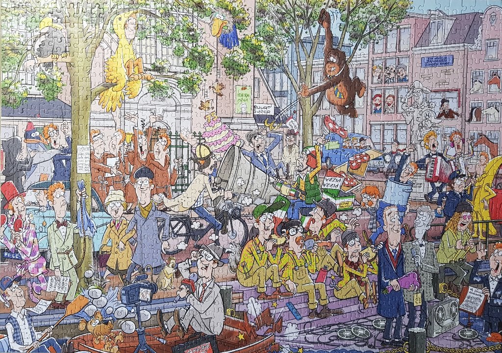 Legpuzzel Andre van Duin, Ophalen of Verzenden, 500 t/m 1500 stukjes, Zo goed als nieuw