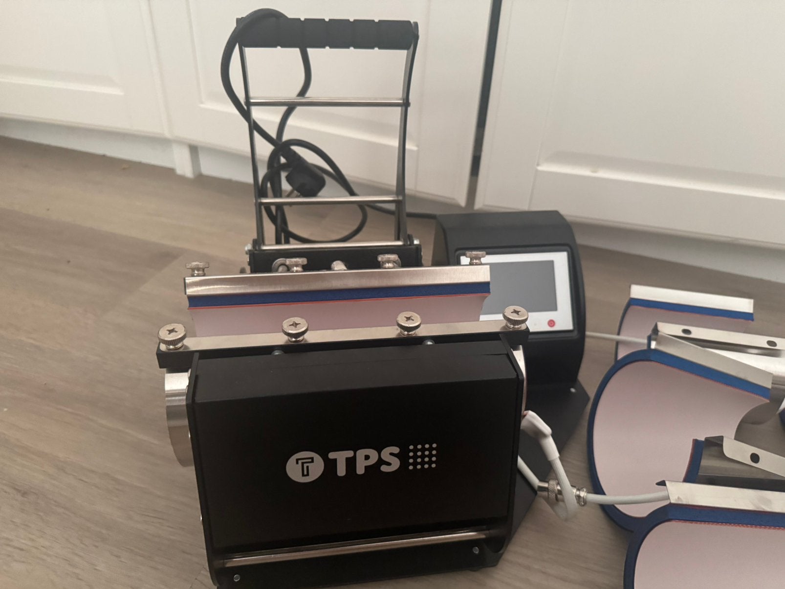 TPS Mug press mokken pers 8 in 1, Textiel, Zo goed als nieuw, Machine, Overige merken