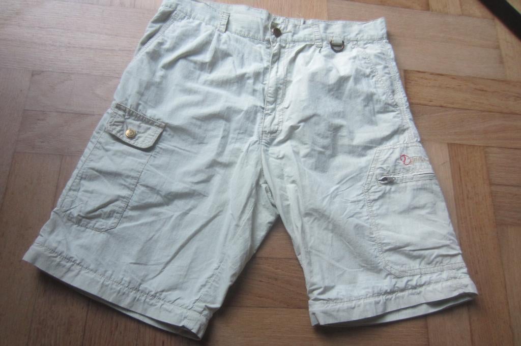 Fjallraven heren korte broek - maat 48, Fjallraven, Maat 48/50 (M), Beige, Ophalen of Verzenden