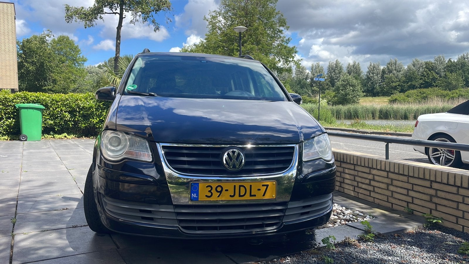 Volkswagen Touran 1.4 TSI 103KW 5P 2009 Zwart, Auto's, Voorwielaandrijving, Stof, 4 cilinders, Zwart