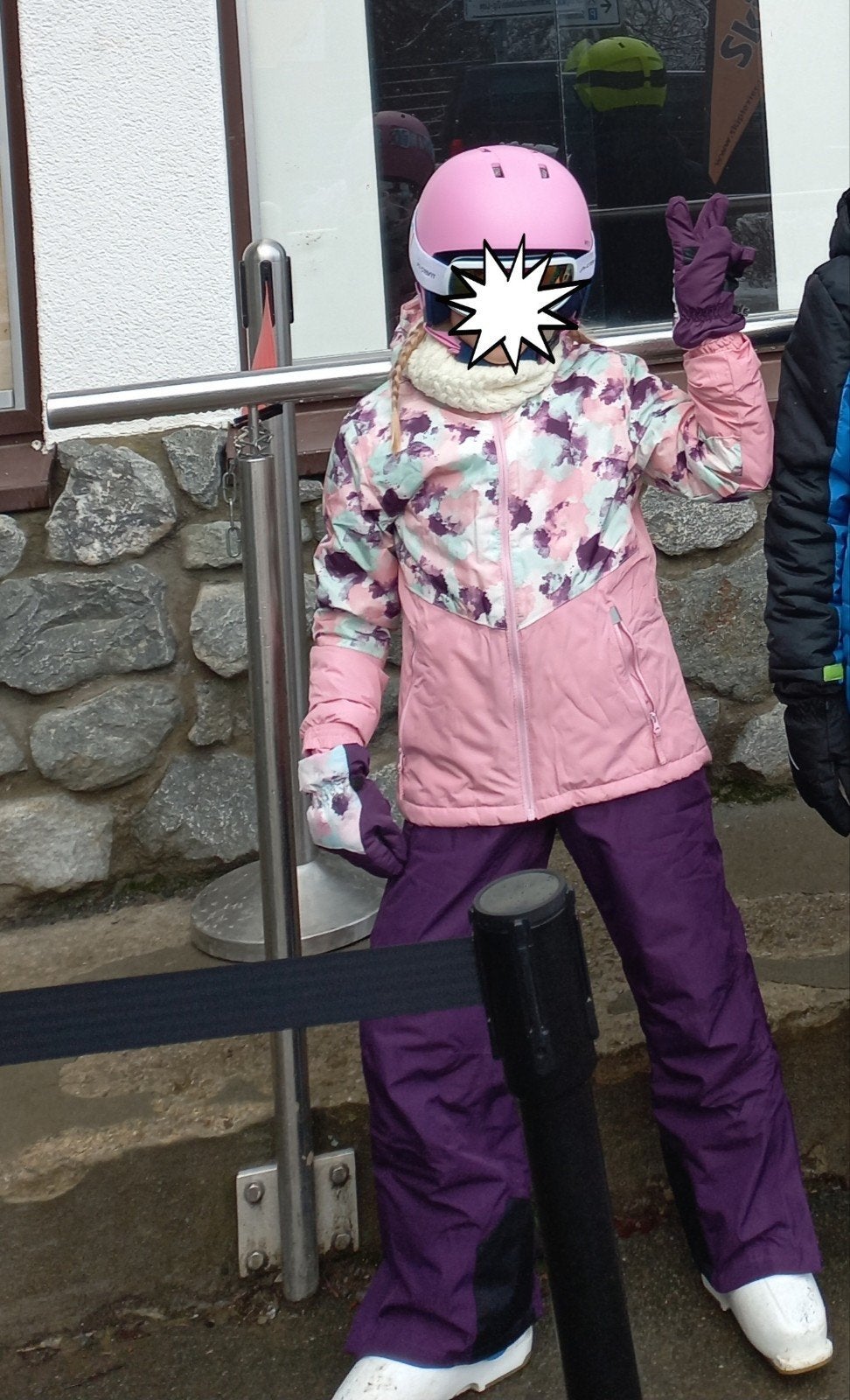 ski kleding meisjes 134/140 complete set, Ophalen of Verzenden, Zo goed als nieuw, Meisje