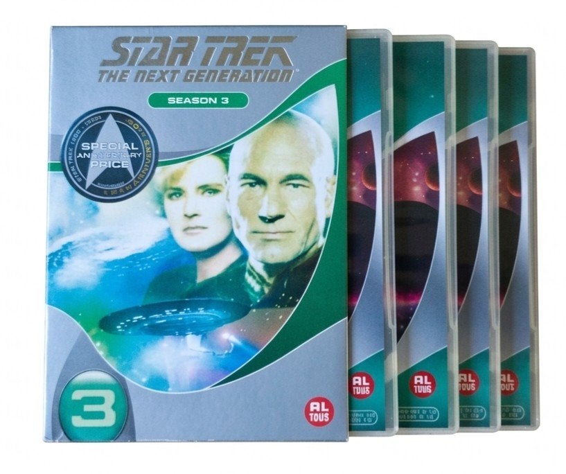 Star Trek: The Next Generation - Seizoen 3 (DVD), Gebruikt, Science Fiction en Fantasy, Ophalen of Verzenden, Inclusief doosje