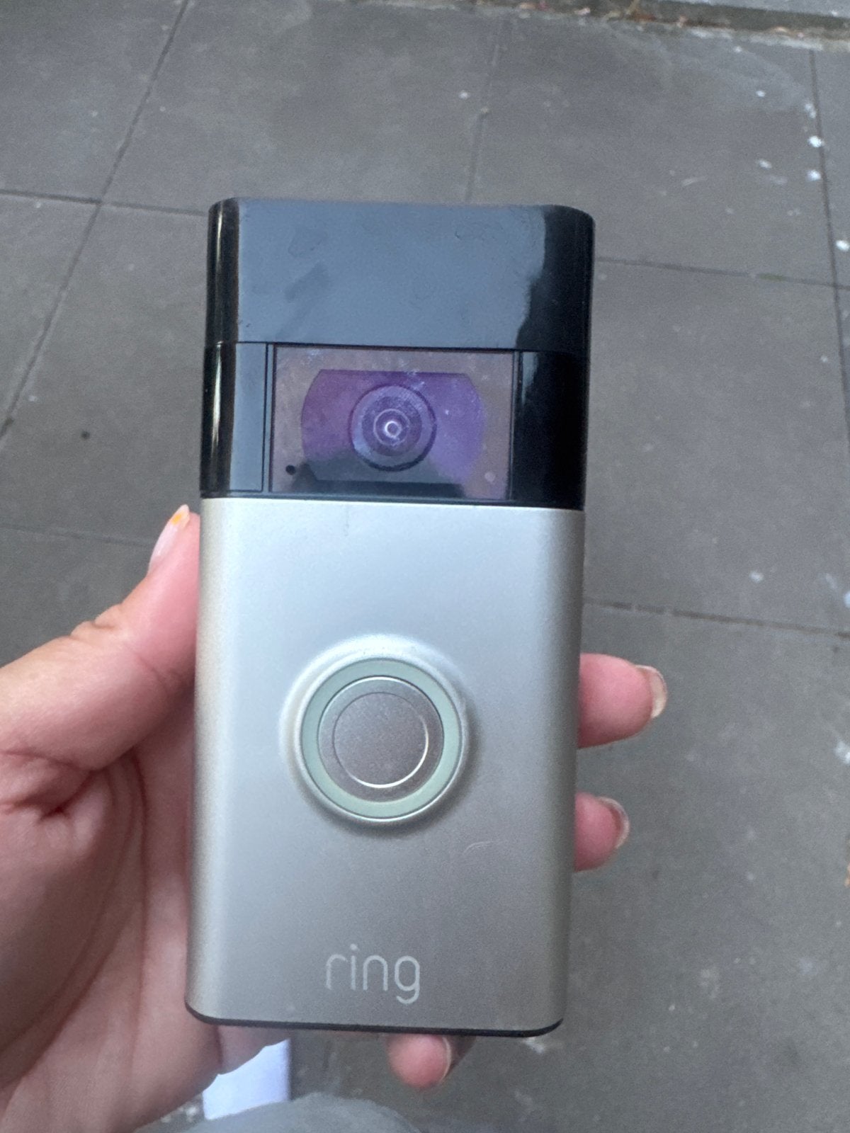 Ring Video Deurbel (Gen 2), Ophalen, Bewegingsdetectiesensor, Gebruikt, Draadloos