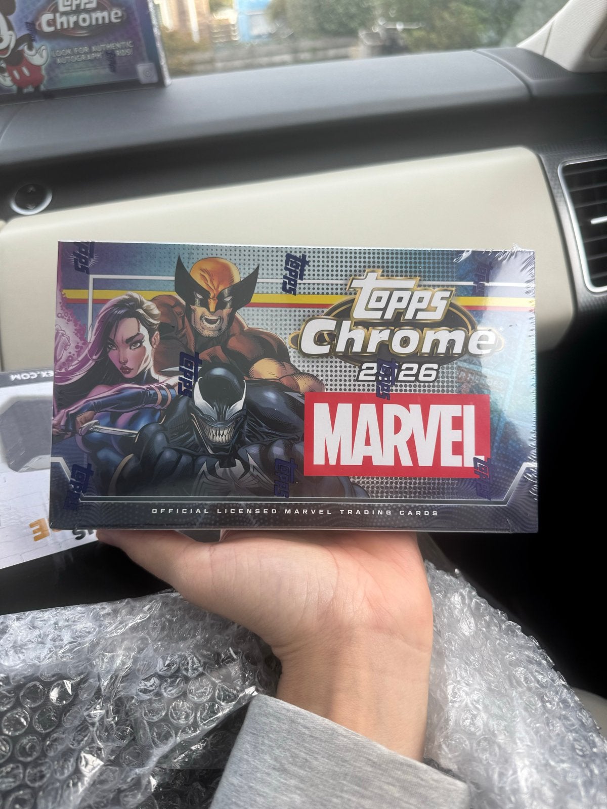 Topps Chrome 2026  Marvel Trading Cards Box, Verzamelen, Ophalen of Verzenden