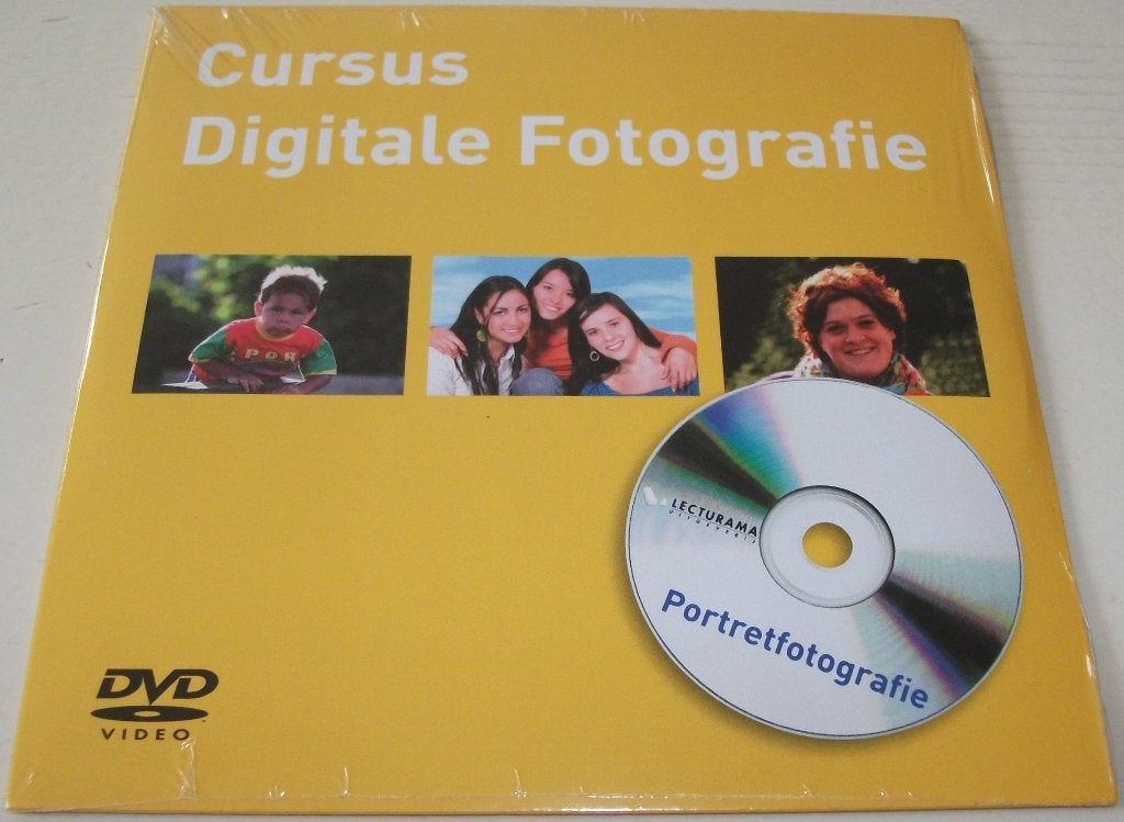 Dvd *** CURSUS DIGITALE FOTOGRAFIE *** Portretfoto's *NIEUW*, Engels, Alle leeftijden, Nederlands, Overige genres