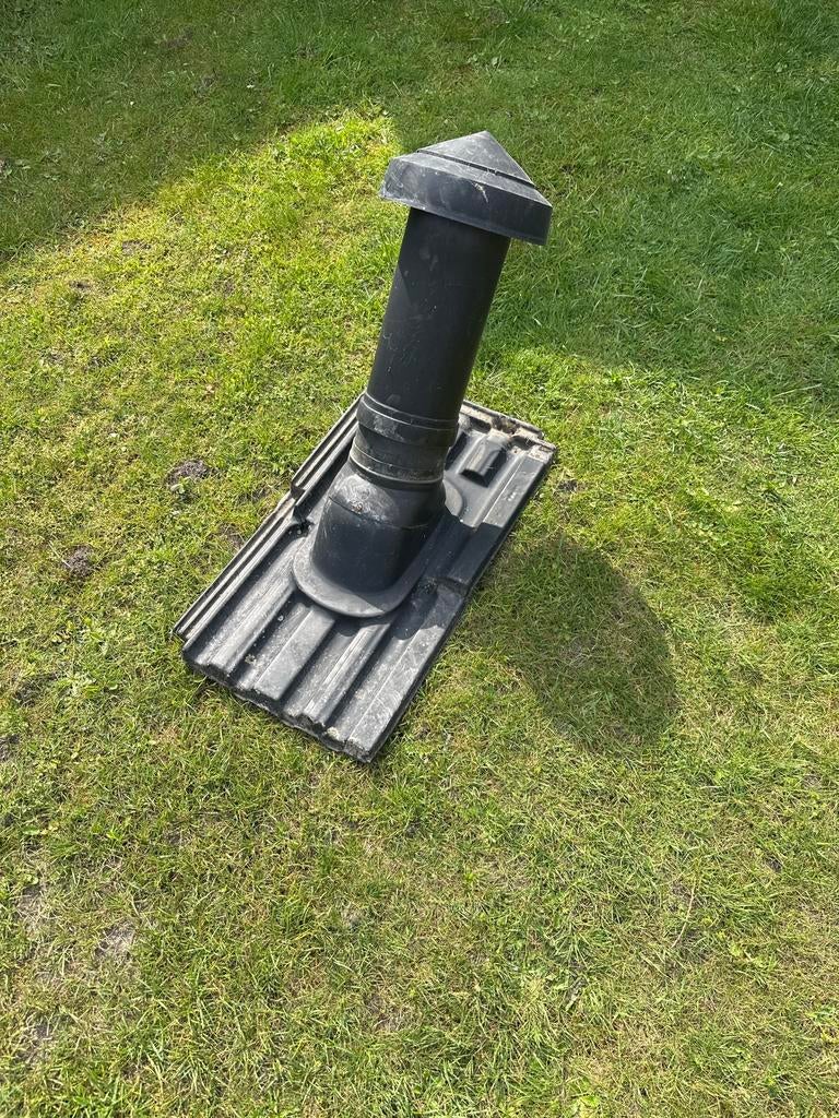 Dakdoorvoer voor ventilatie of afvoer - Gebruikt, Doe-het-zelf en Verbouw, Ventilatie en Afzuiging, Ophalen of Verzenden, Zo goed als nieuw