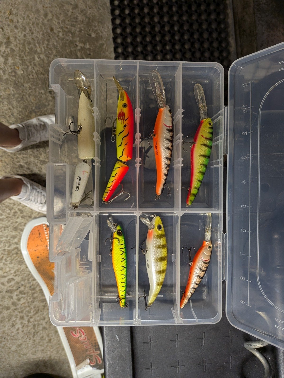 doosje kunstaas Fox/Rapala/storm/spro, Ophalen of Verzenden, Zo goed als nieuw, Overige typen