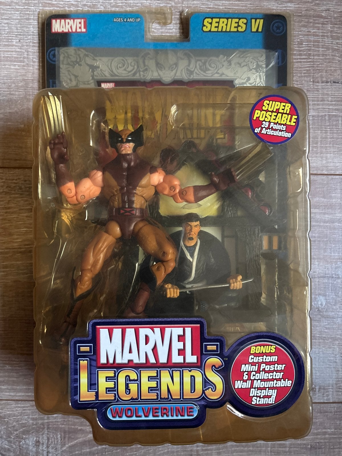 Marvel Legends Series VI Wolverine Actiefiguur, Ophalen of Verzenden, Nieuw
