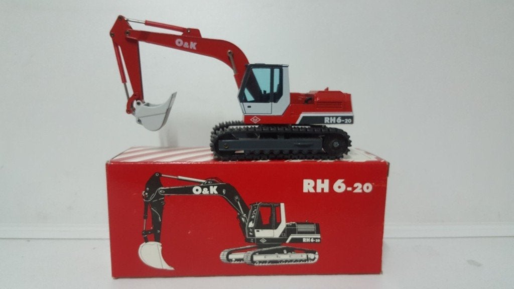 O&K RH6-20  graafmachine NZG 1/50, Hobby en Vrije tijd, Ophalen of Verzenden, Zo goed als nieuw, Overige typen, NZG