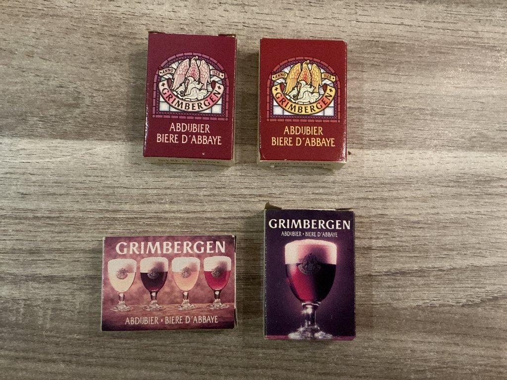 Mini speelkaarten Grimbergen, Ophalen of Verzenden, Zo goed als nieuw, Speelkaart(en)