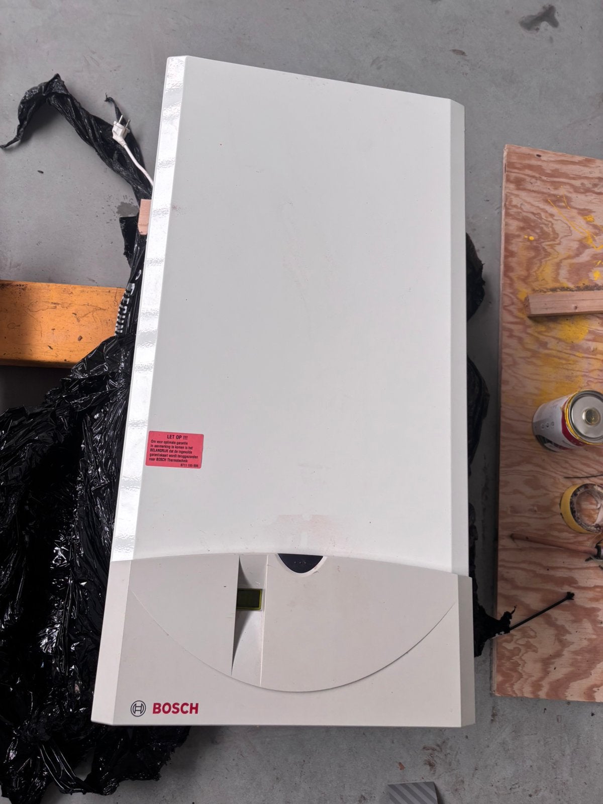 2009 bosch cv ketel, Ophalen, Geiser, Zo goed als nieuw, Minder dan 20 liter