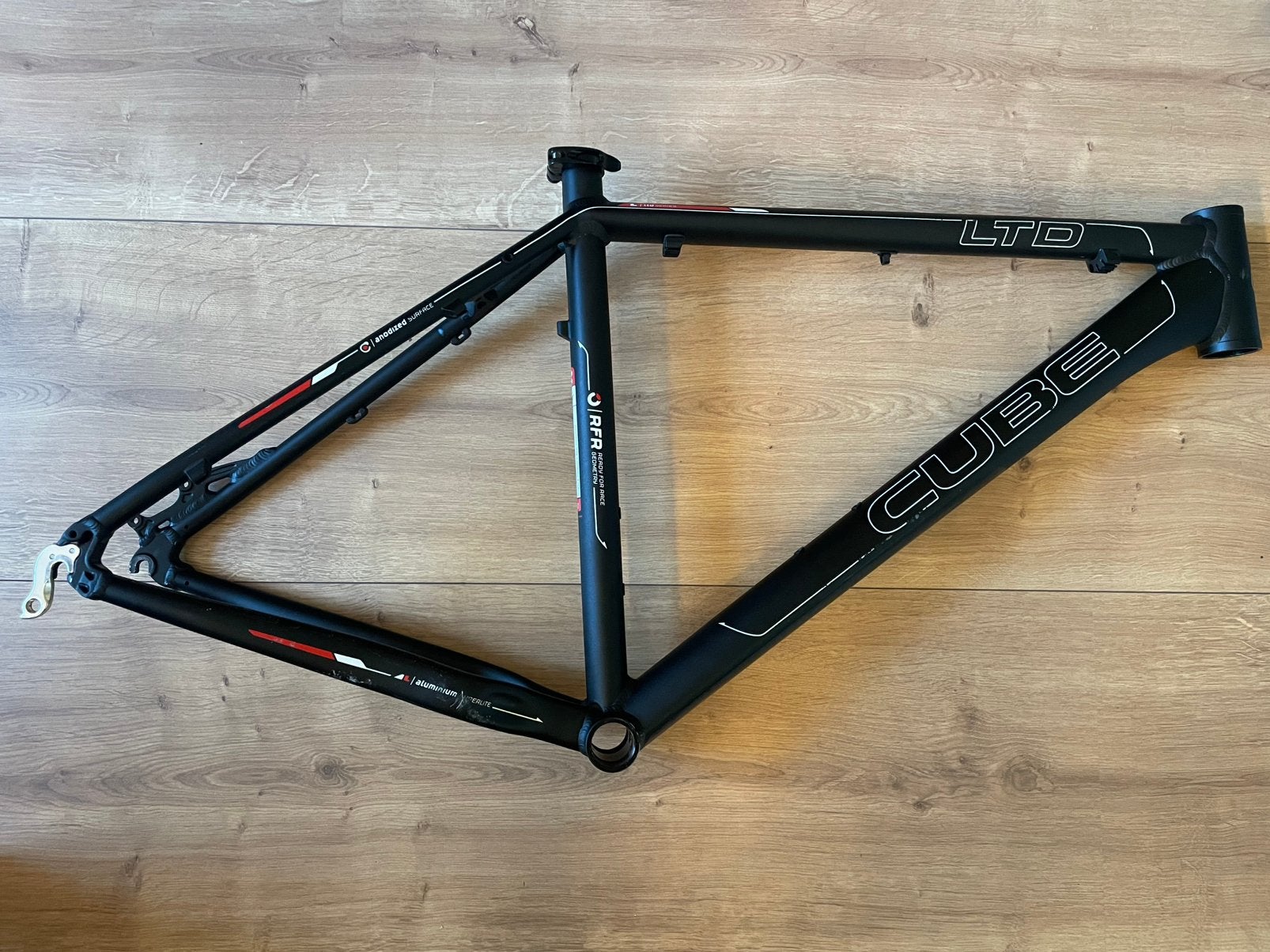 Cube LTD 20" (49 cm) Aluminium Fietsframe - Gebruikt, Ophalen, Frame, Gebruikt, Aluminium