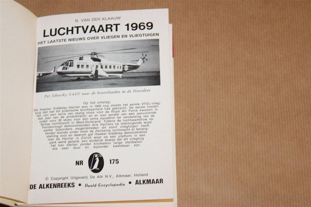Luchtvaart 1969 — Alkenreeks nr. 175 [1969], Verzamelen, Gebruikt, Schaalmodel, -, -