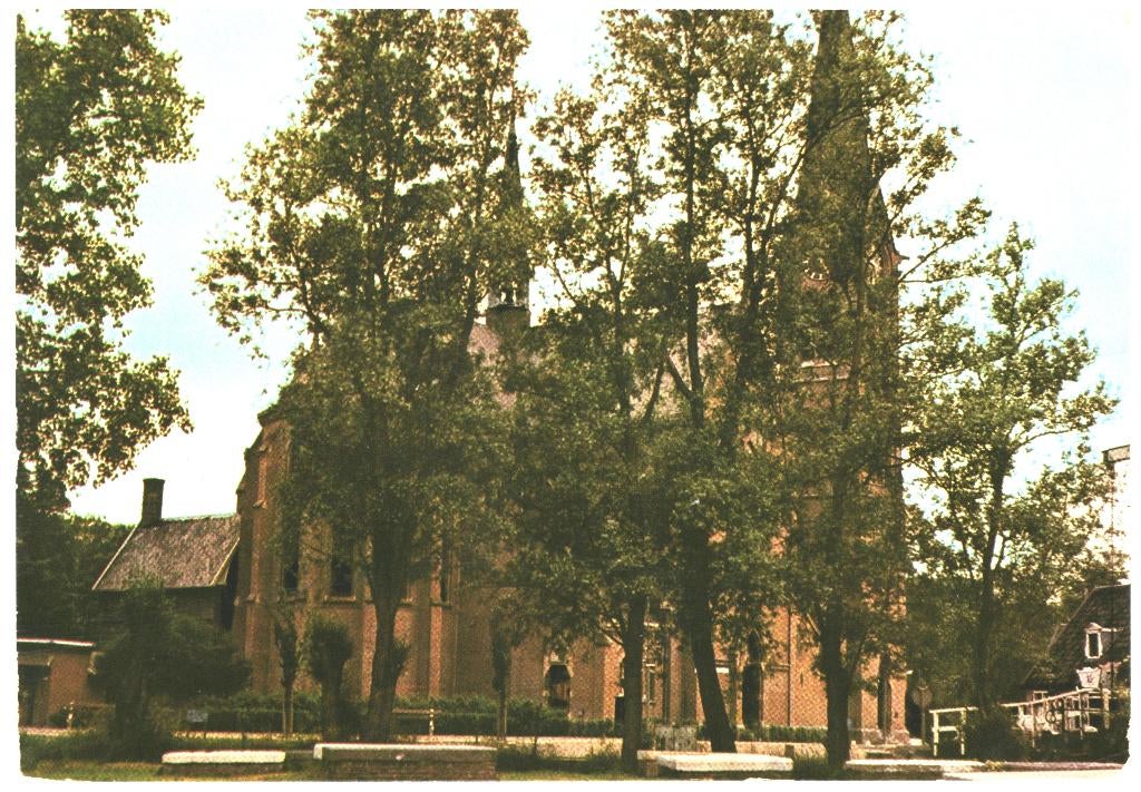 993222 Ouderkerk a d Amstel 80+ NH Urbanuskerk Gelopen, Ophalen of Verzenden, 1980 tot heden, Gelopen, Noord-Holland