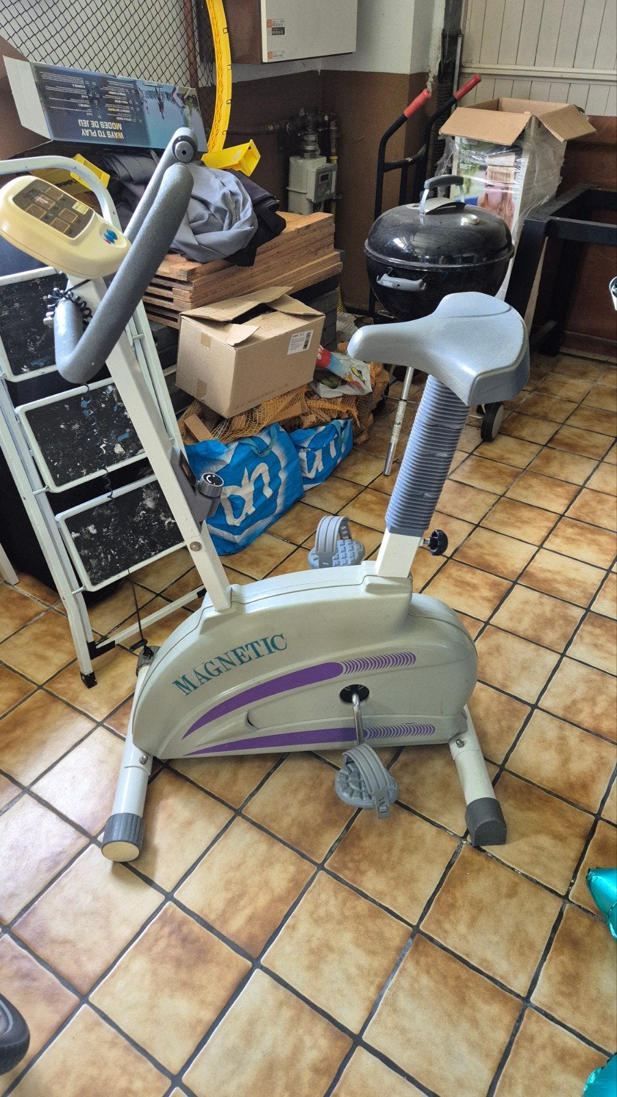 Magnetic Hometrainer - Computer defect, Ophalen, Gebruikt, Metaal, Benen