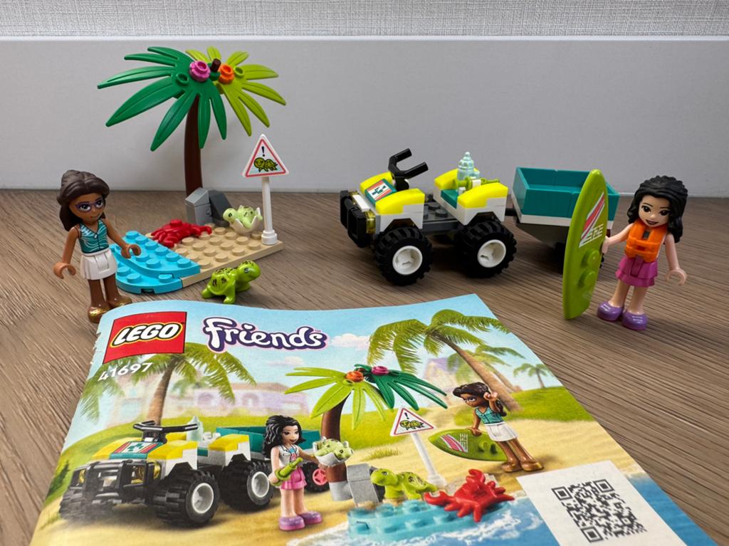 ALS NIEUW/COMPLEET Lego Friends 41697 Schildpadden Redding, Ophalen, Lego, Friends, Zo goed als nieuw