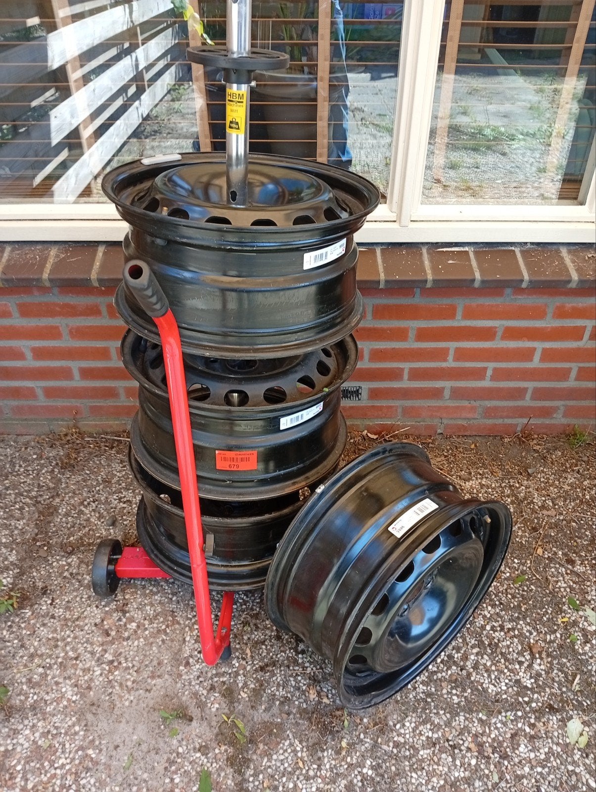 stalen velgen 16 inch voor VW , Skoda , Audi en Mercedes, Ophalen of Verzenden