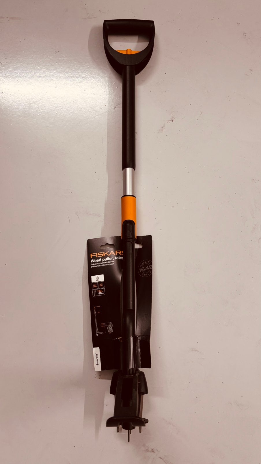 Fiskars SmartFit telescopische onkruidwieder – als nieuw, Ophalen, Zo goed als nieuw