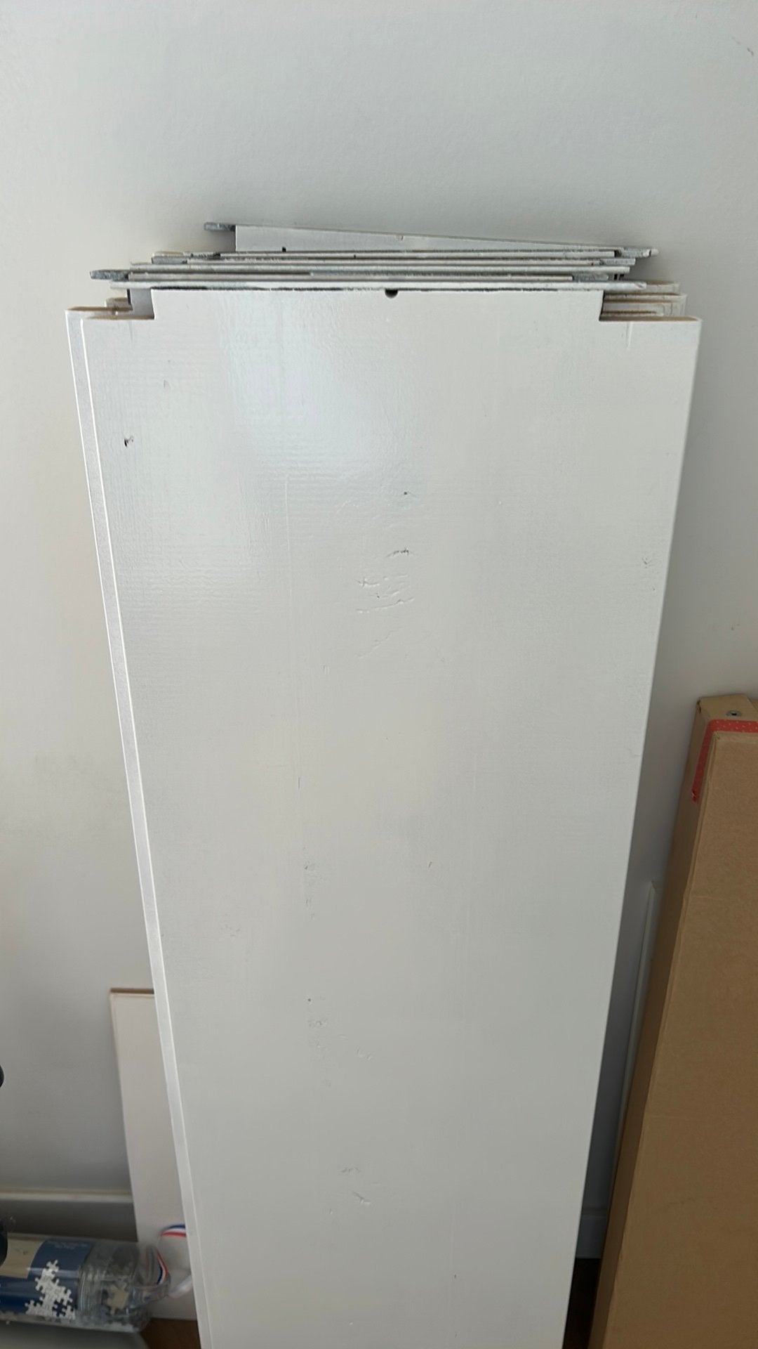 Lundia 100x30 wit schappen planken, Doe-het-zelf en Verbouw, Hout en Planken, Ophalen, Minder dan 25 mm, Zo goed als nieuw, Plank