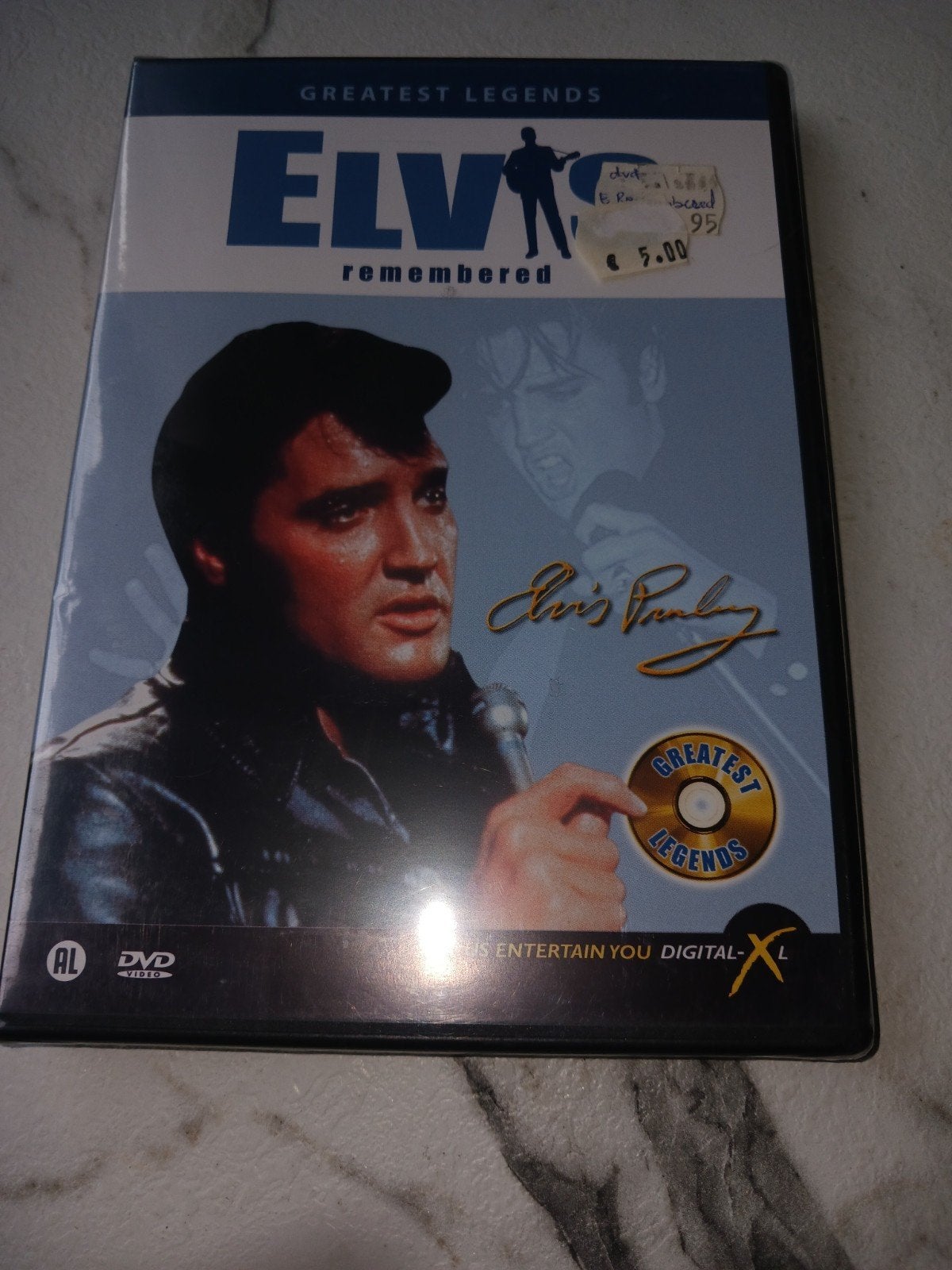 Elvis Remembered - Greatest Legends DVD, Ophalen of Verzenden