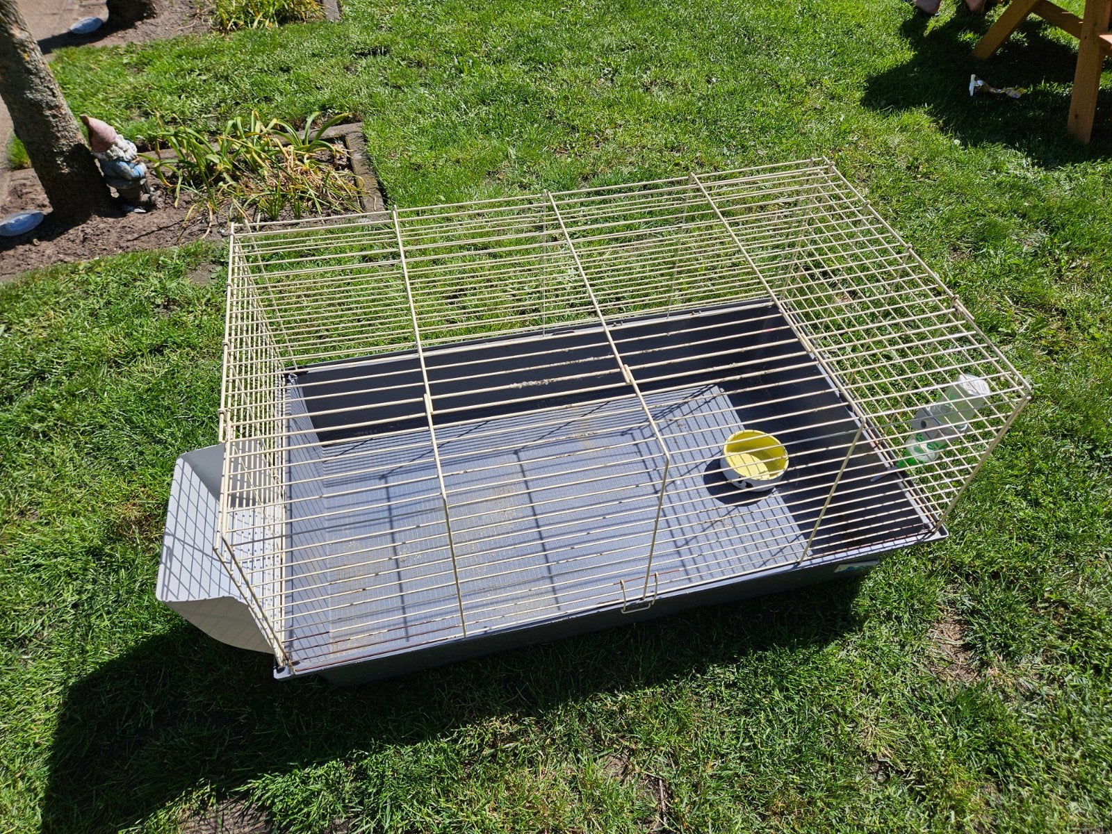 Grote konijnenkooi - gebruikt, Dieren en Toebehoren, Knaagdieren en Konijnen | Hokken en Kooien, Kooi, Gebruikt, 75 tot 110 cm
