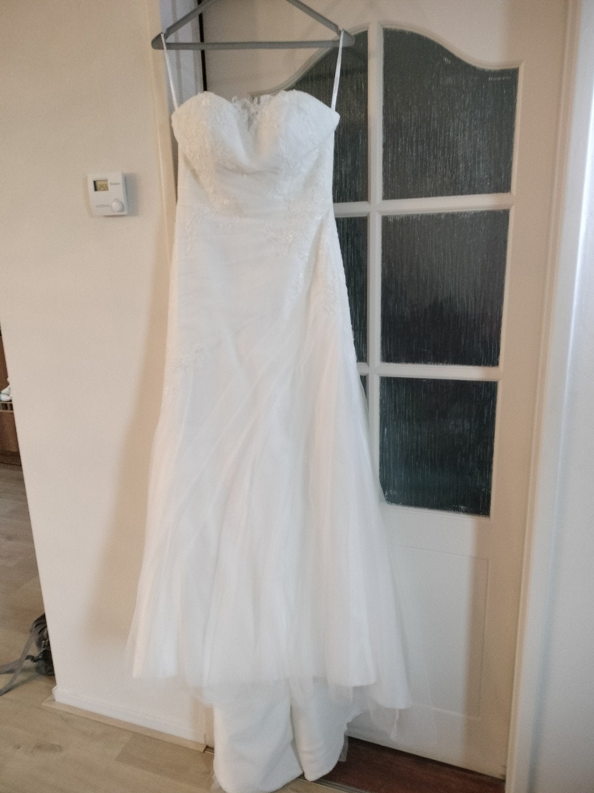 Complete Orea Sposa trouwjurk(maat 34/XS)incl. bolero, sluie, Ophalen of Verzenden, Zo goed als nieuw, Wit, Trouwjurk