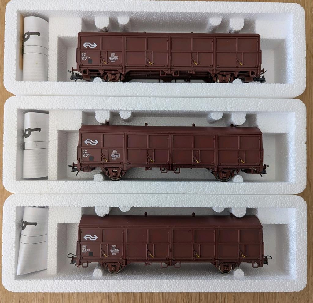 Roco 45959 NS Gesloten Goederenwagon Set (3 stuks), Ophalen, Gelijkstroom, Wagon, NS