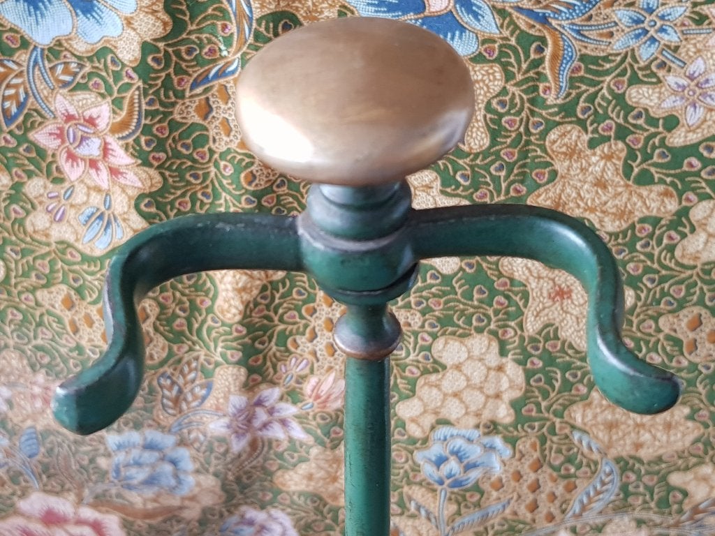 Mooie zware antieke paraplustandaard uit Frankrijk 60,5 cm., Ophalen of Verzenden