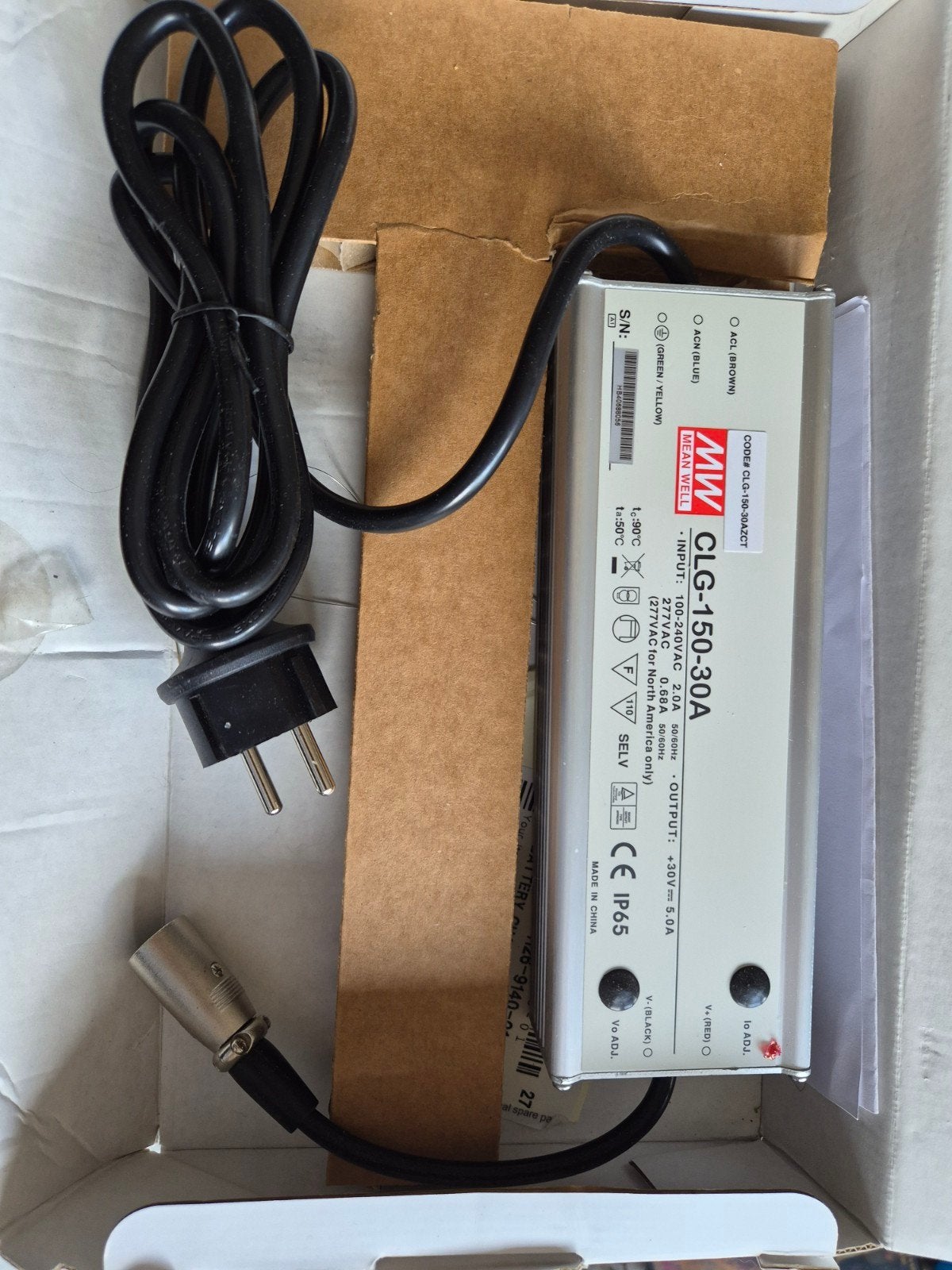 Mean Well CLG-150-30A LED Driver / Voeding (30V - 5.0A) – IP, Ophalen of Verzenden, Stiga, .., ..