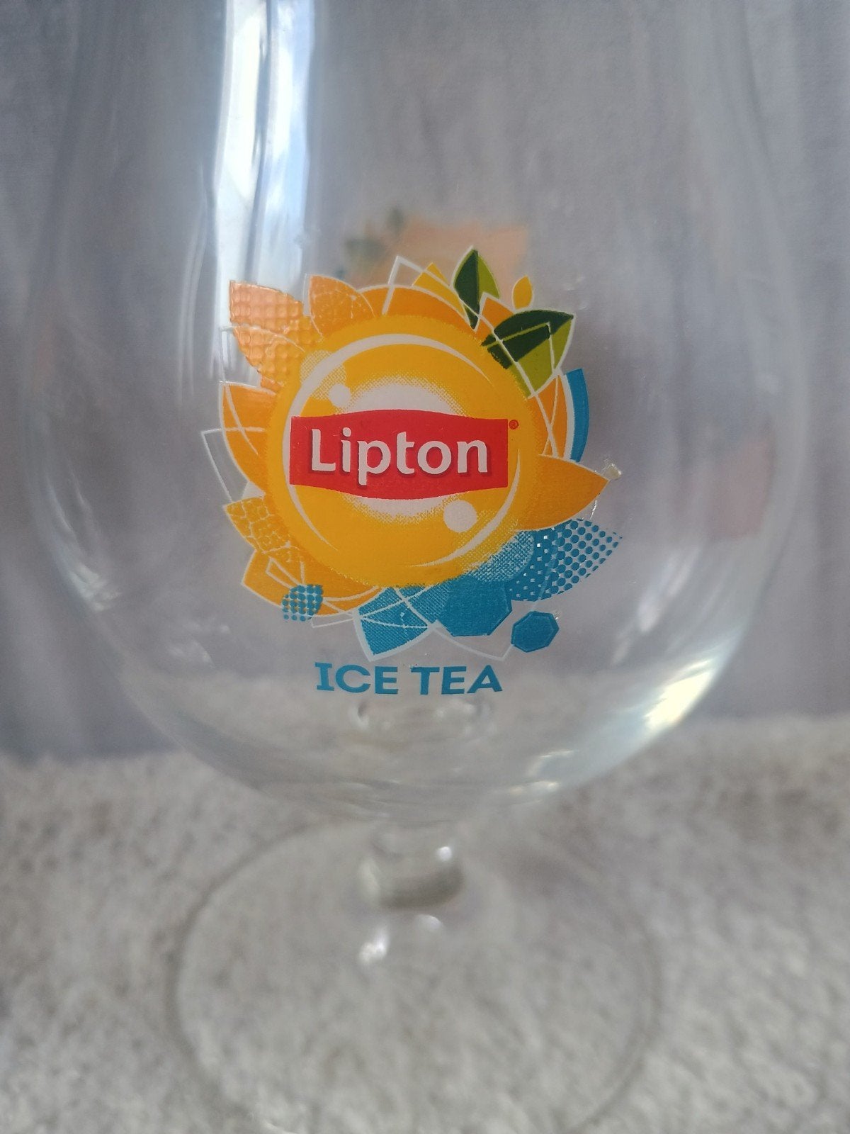 Lipton Ice Tea glazen - set van 2 (33 cl), Verzenden, Nieuw, Meerkleurig, Overige merken
