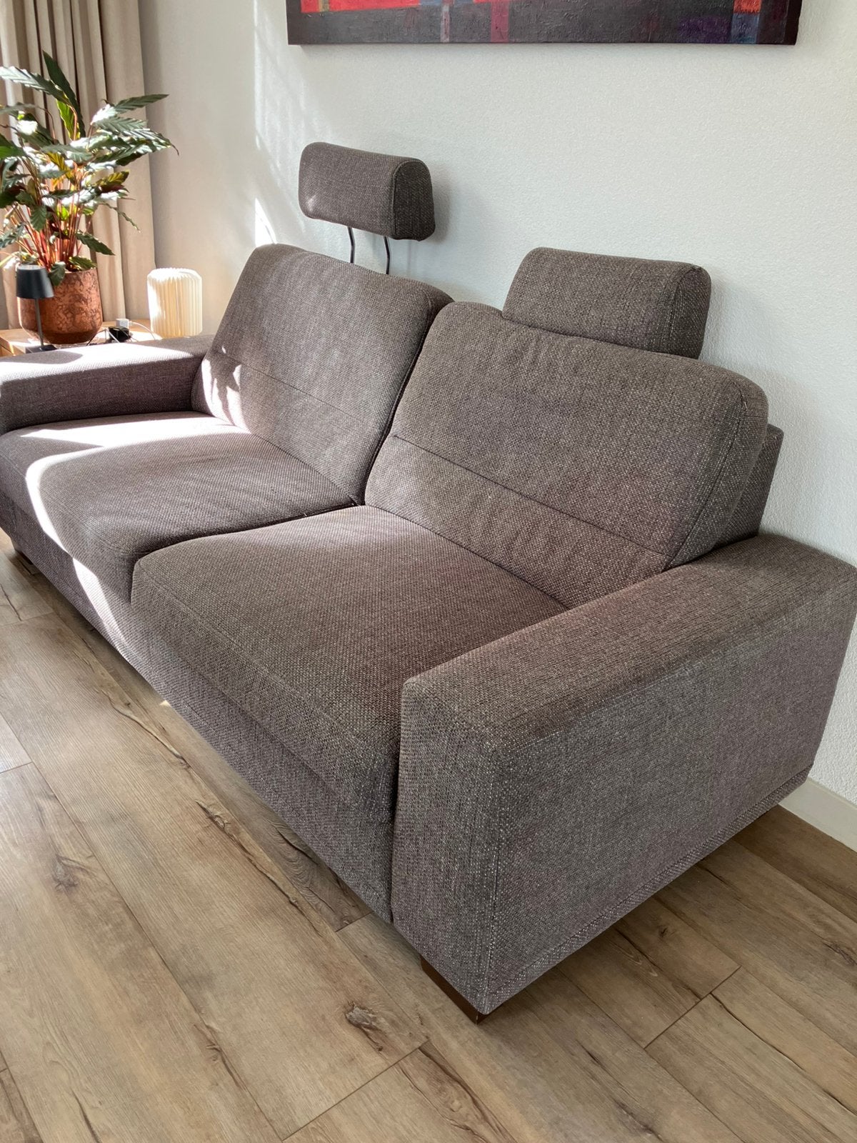 Nog in prima staat deze twee zits bank, Ophalen, 150 tot 200 cm, Tweepersoons, 75 tot 100 cm