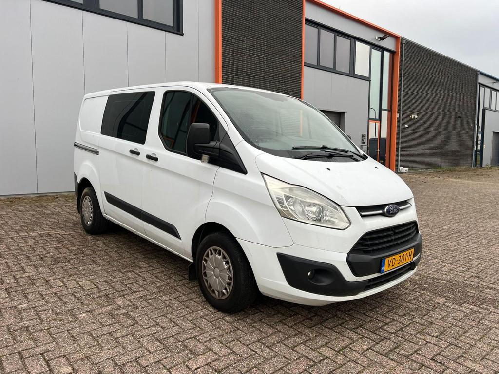 Ford Transit Custom 270 2.2 TDCI L1H1 Trend DC Airco, Cruise, Voorwielaandrijving, 101 pk, Gebruikt, 4 cilinders