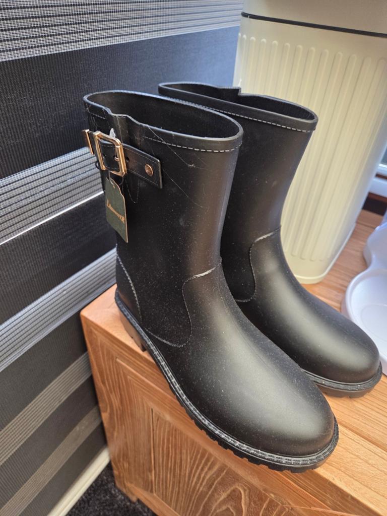 Landrover regenlaarzen maat 36, Kleding | Dames, Schoenen, Zwart, Nieuw, Ophalen of Verzenden, Regenlaarzen