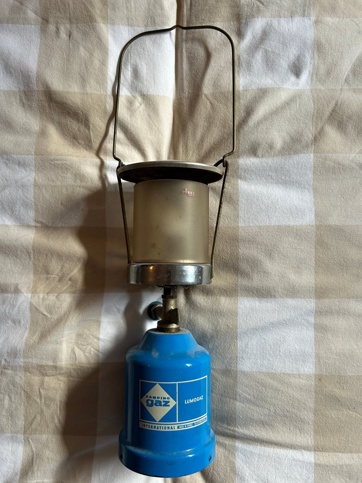 Vintage Campingaz Lumogaz Gaslamp - Perfect voor Outdoor, Caravans en Kamperen, Kampeeraccessoires, Gebruikt, Ophalen
