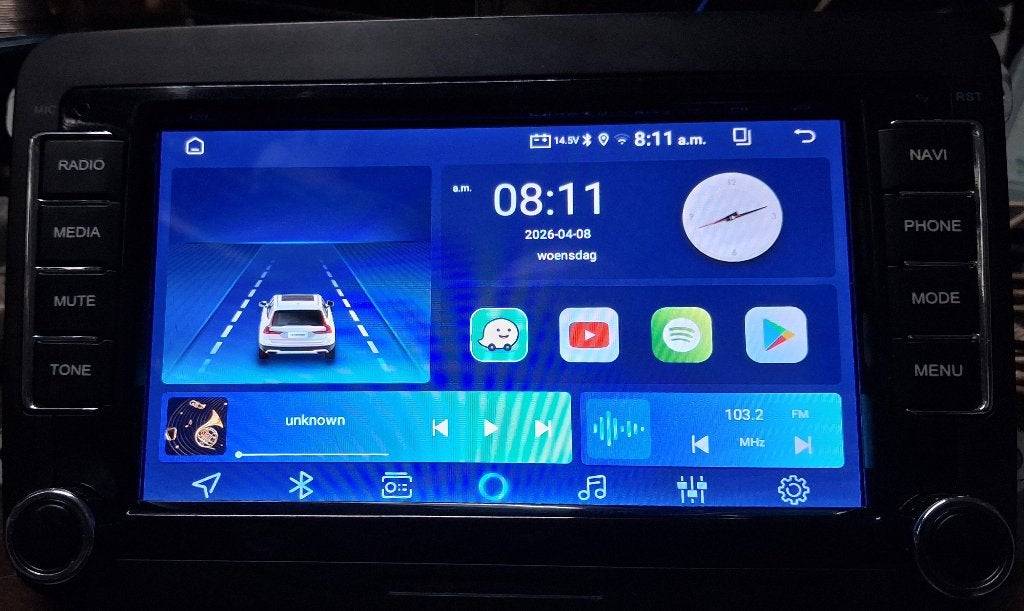 Auto infotainment system, Ophalen of Verzenden, Gebruikt