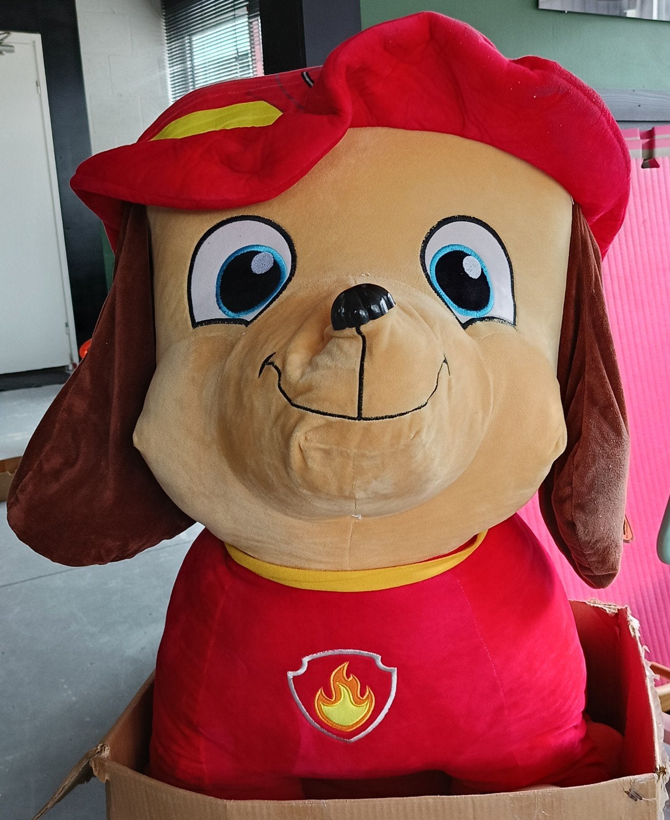 mega paw patrol knuffel super nette staat, Ophalen, Zo goed als nieuw
