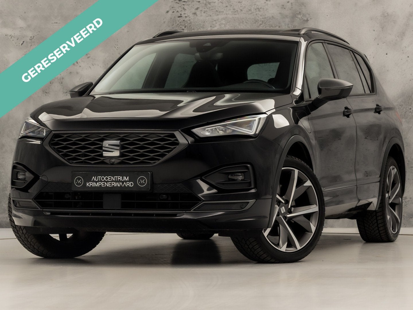 SEAT Tarraco 1.4 TSI e-Hybrid PHEV FR Intense Sport 245Pk Au, Auto's, 12 maanden, Gebruikt, Zwart, 4 cilinders