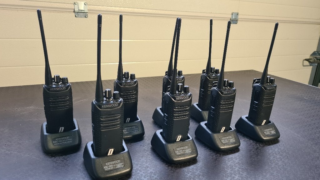 Professionele Kenwood TK-D340 Portofoons -21st -prima staat, Ophalen of Verzenden, Gebruikt, Portofoon of Walkie-talkie