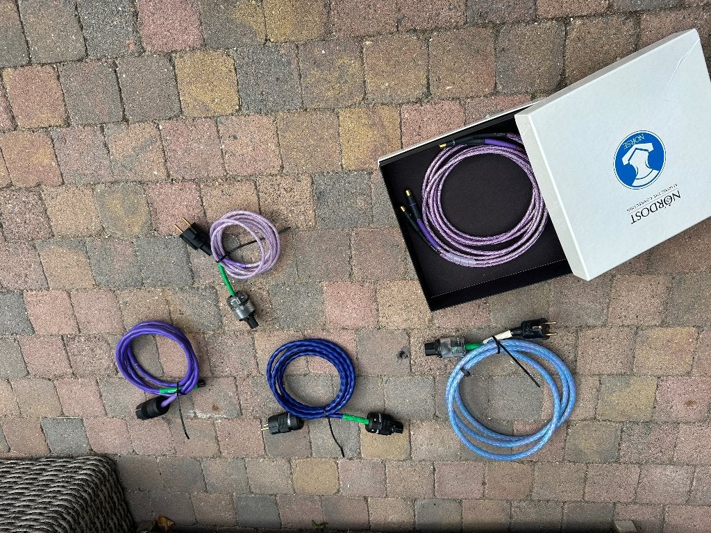 Originele Nordost demo-kabels, Nordost, Verzenden, Nordost, Zo goed als nieuw