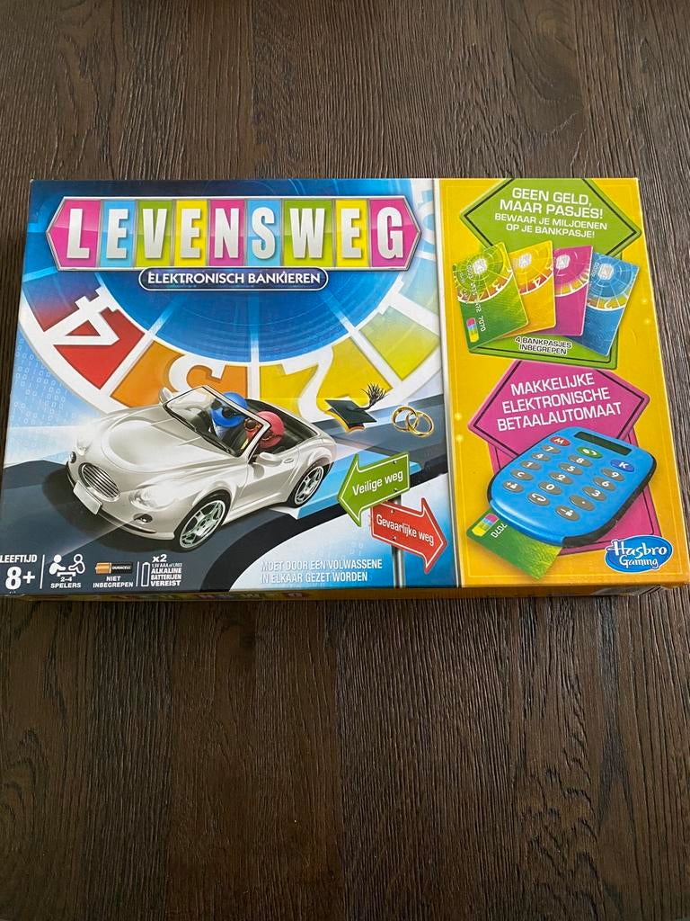 Levensweg elektronisch bankieren, Hobby en Vrije tijd, Gezelschapsspellen | Bordspellen, Ophalen, Nieuw