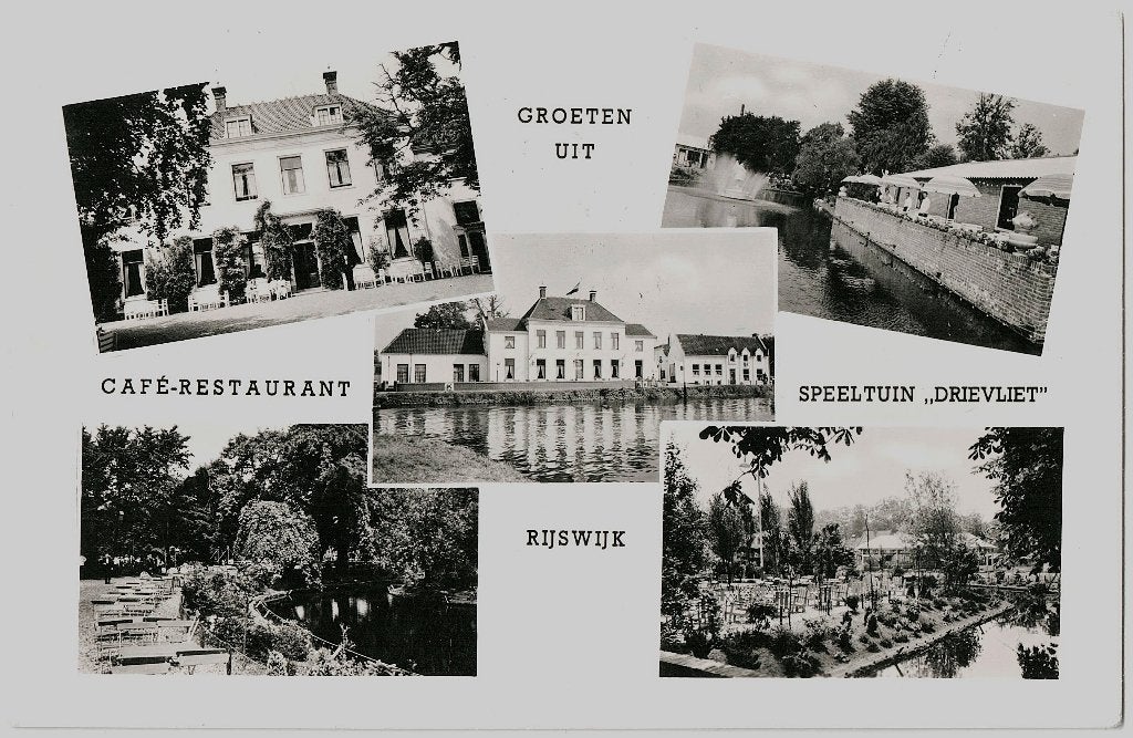 Rijswijk ZH 08, drievliet, verzonden 1959, richtprijs 3,==, Verzenden, 1940 tot 1960, Gelopen, Zuid-Holland