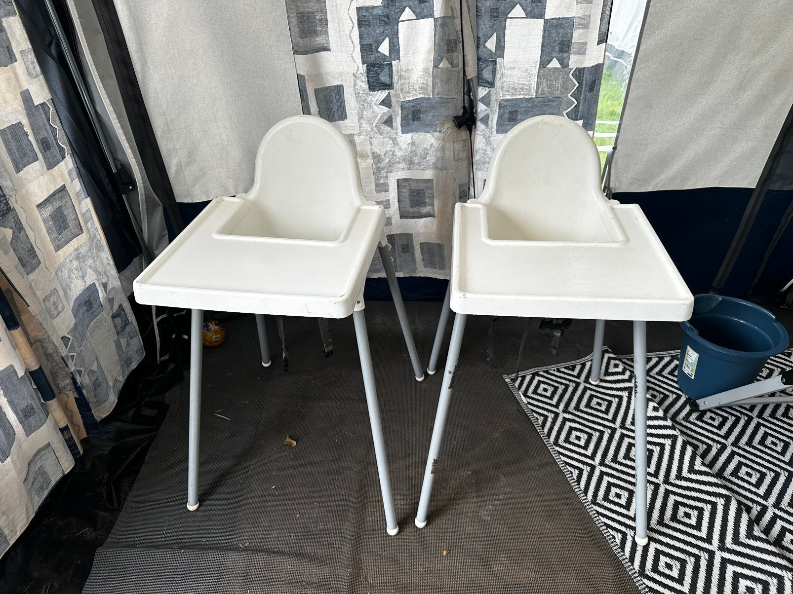2x ikea kinderstoel met blad, Kinderen en Baby's, Ophalen of Verzenden, Zo goed als nieuw